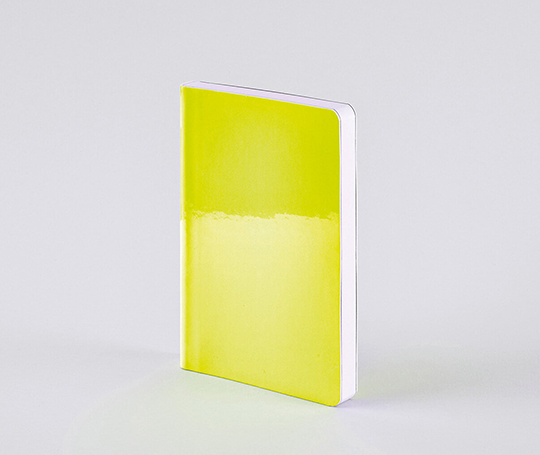 Carnet A6 à couverture souple - Candy jaune fluo