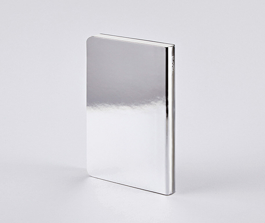 Carnet A6 à couverture souple - Shiny Starlet argenté