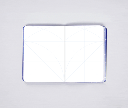 Carnet A6 à couverture souple - Break the grid