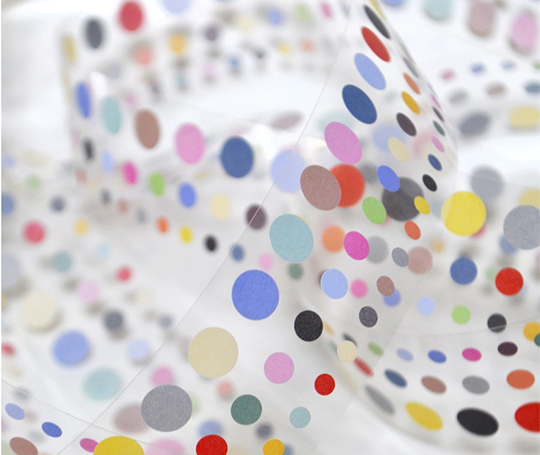 Distributeur de gommettes autocollantes en papier washi