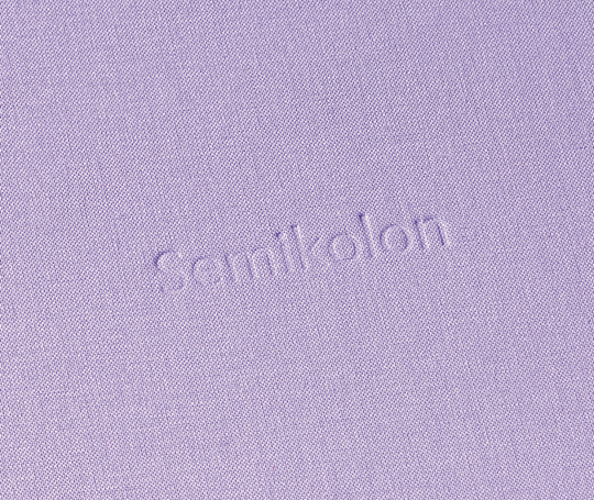 Carnet de notes  toilé A4 - Lilac silk