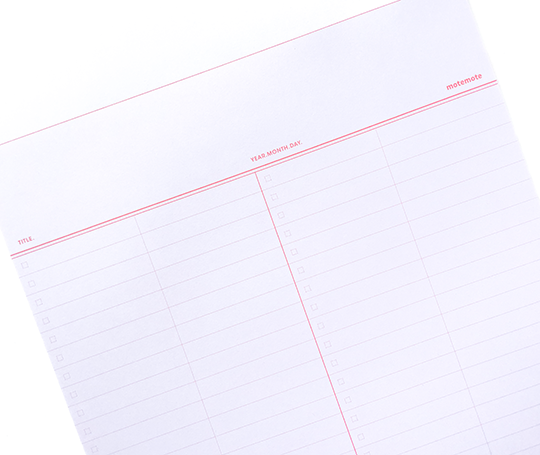 Bloc-notes vocabulaire