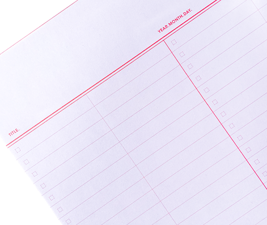 Bloc-notes vocabulaire