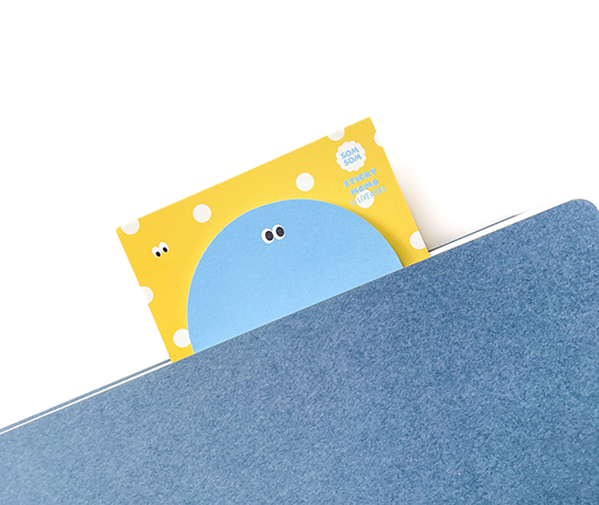 Petites notes adhésives - rond