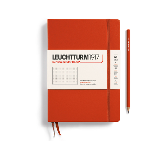 Leuchtturm carnet A5 rigide - Fox Red