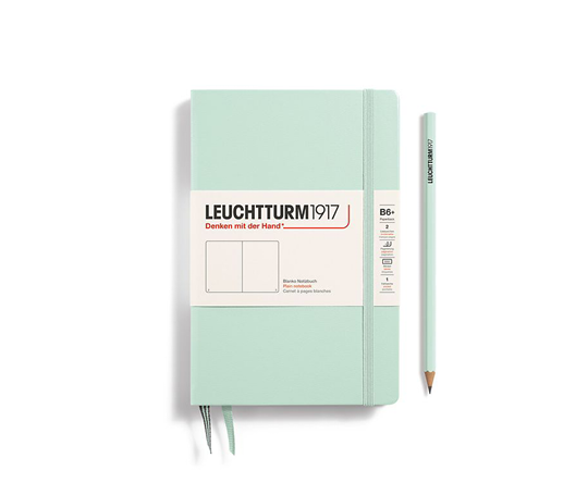 Leuchtturm carnet B6+ rigide - Mint Green