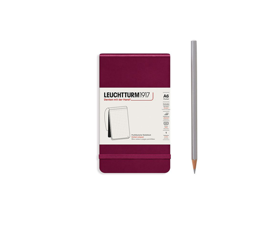 Leuchtturm petit carnet reporter rigide - Port Red