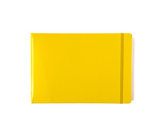 Leuchtturm - carnet de croquis A5 (paysage) - Lemon