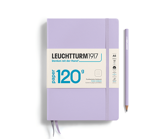 Leuchtturm carnet 120 g. rigide - Lilac