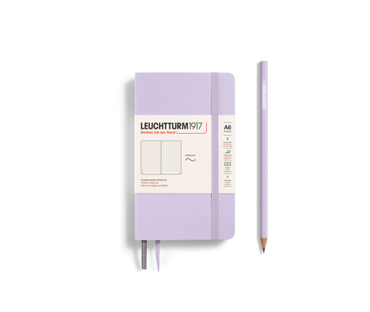 Leuchtturm carnet A6 souple - Lilac