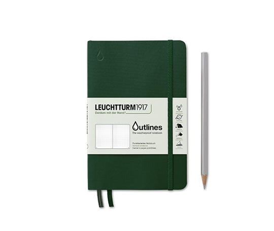 Leuchtturm Outlines carnet souple anti-intempéries