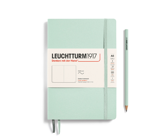 Leuchtturm carnet A5 souple - Mint