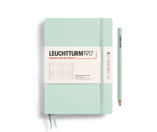 Leuchtturm carnet A5 rigide - Mint