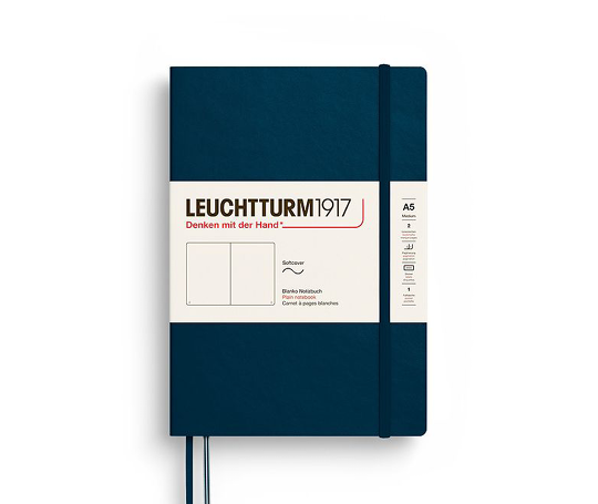 Leuchtturm carnet A5 souple - Deep Sea