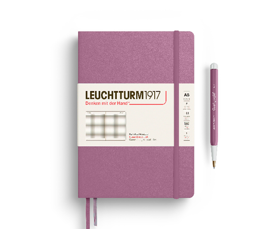 Leuchtturm carnet A5 rigide - Dusty Rose