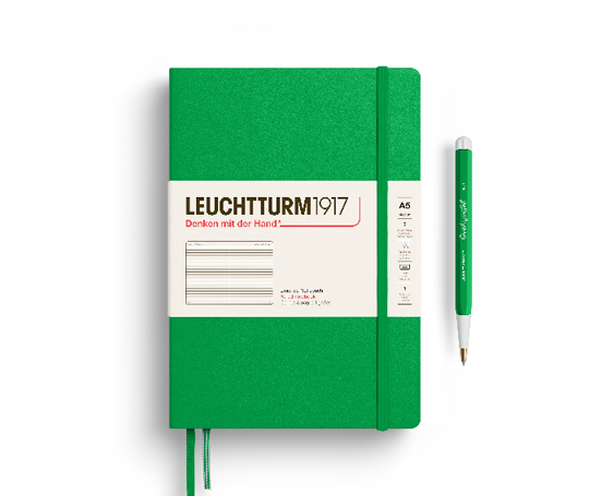 Leuchtturm - Carnet A5 rigide - Spring Leaf