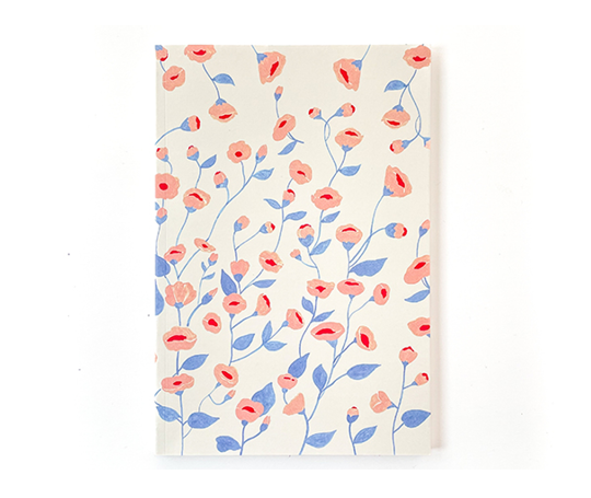 Grand carnet - Poppies
