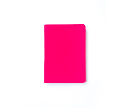Carnet A6 à couverture souple - Candy Rose fluo