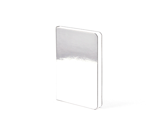 Carnet A6 à couverture souple - Shiny Starlet argenté