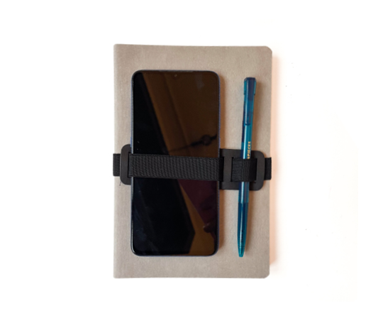 Carnet à couverture souple et élastique - Voyager