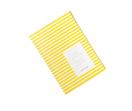 Notem - VITA carnet - Yellow - Small
