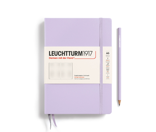 Leuchtturm carnet A5 rigide - Lilac