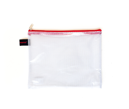 Pochette B6 à tirette rouge
