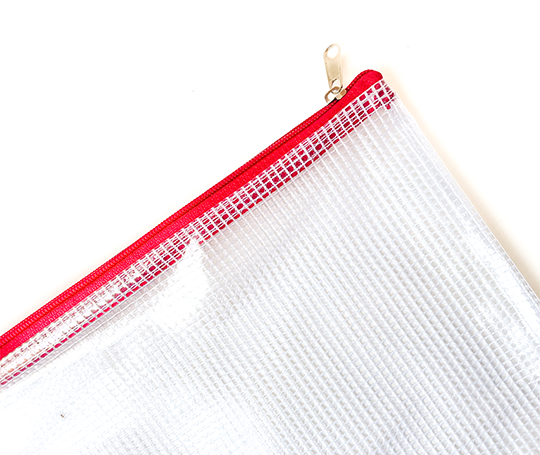 Pochette B6 à tirette rouge