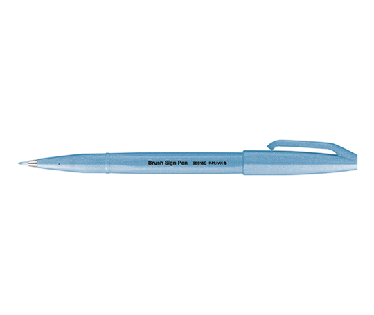 Feutre Brush Sign Pen - Fluo bleu