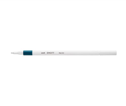 Uni-ball Emott feutre fin - 39 Bleu Vert
