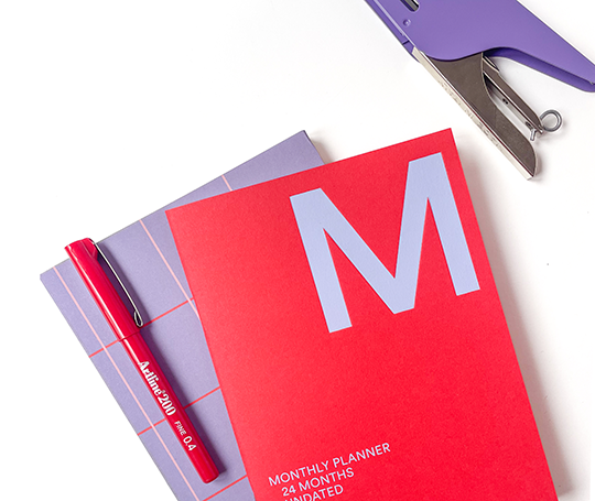 Mishmash - planificateur mensuel A5 non daté