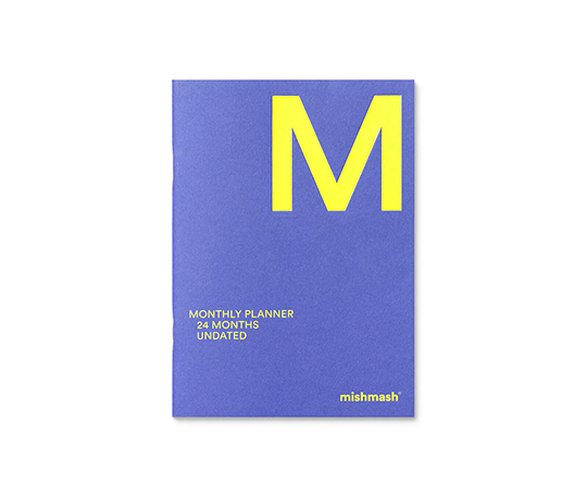 Mishmash - planificateur mensuel A5 non daté