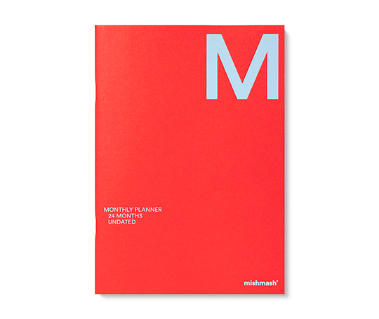 Mishmash - planificateur mensuel A4 non daté