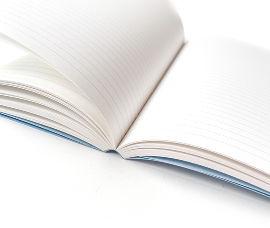 Mishmash carnet Naked A5 - Bleu clair