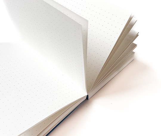 Mishmash carnet Naked A5 - Bleu clair