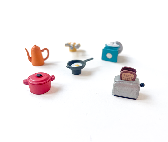 Midori - 6 mini aimants - Kitchen