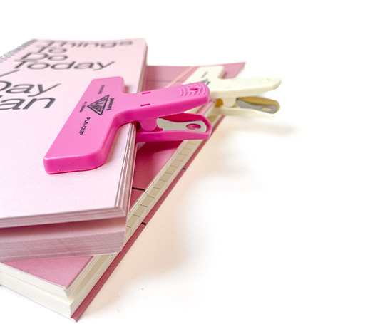 Penco - pince en plastique  Clampy Pla-clip - rose