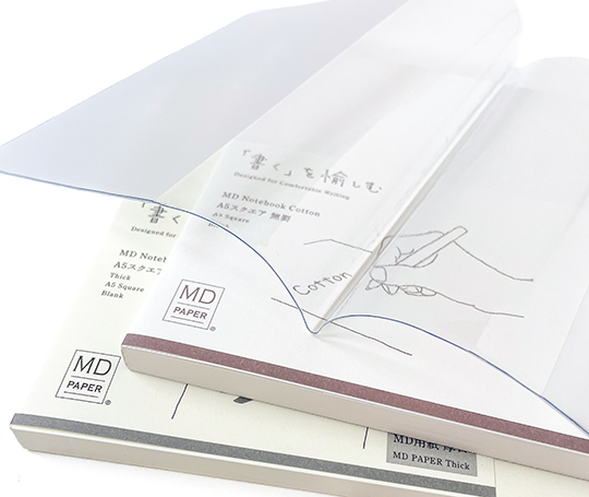 MD Paper - housse de protection en plastique pour carnet carré