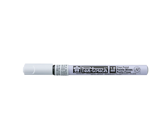 Feutre permanent Pen-Touch - Blanc