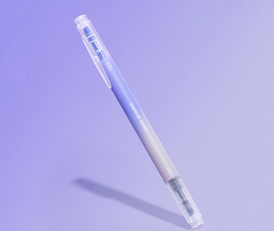 Surligneurs Aurora bicolores pastels