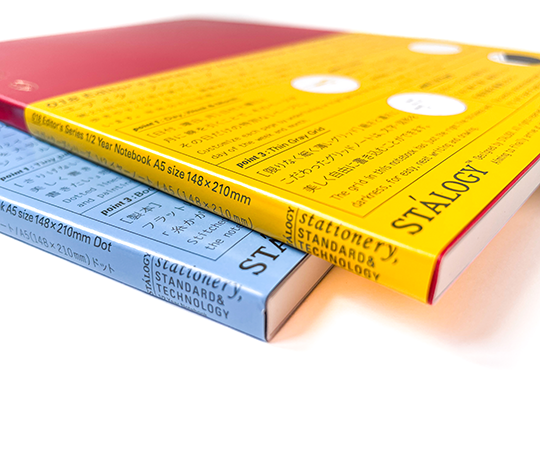 Stàlogy Carnet 1/2 année A5 - Rouge
