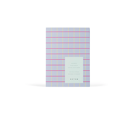 Notem - UMA carnet - Lavender Check - Small