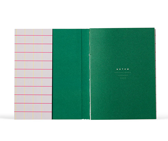 Notem - UMA carnet - Lavender Check - Small