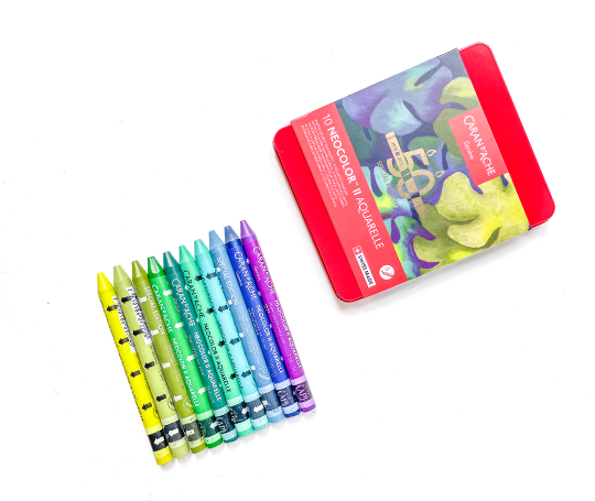 Caran d'Ache NEOCOLOR II Aquarelle 50 ans 10 pastels -  Lush