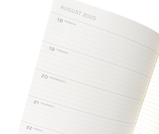 Leuchtturm agenda 25/26 A5 rigide en blocs - Spring Leaf