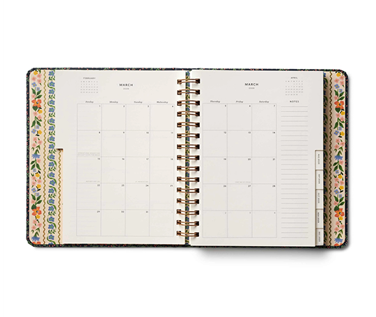 Rifle Paper Co. - Agenda académique 25/26 (17 mois) Wildwood
