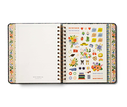 Rifle Paper Co. - Agenda académique 25/26 (17 mois) Wildwood