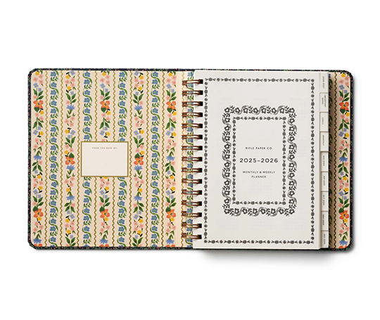 Rifle Paper Co. - Agenda académique 25/26 (17 mois) Wildwood
