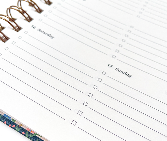 Rifle Paper Co. - Agenda académique 25/26 (17 mois) Wildwood