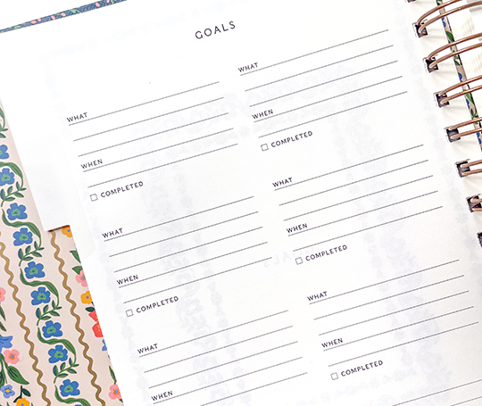 Rifle Paper Co. - Agenda académique 25/26 (17 mois) Wildwood